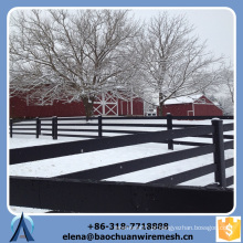 Square / Rodada / Oval Tubos Cerca de trilhos &amp; Fence excelente fazenda &amp; Embedded Corral Fence